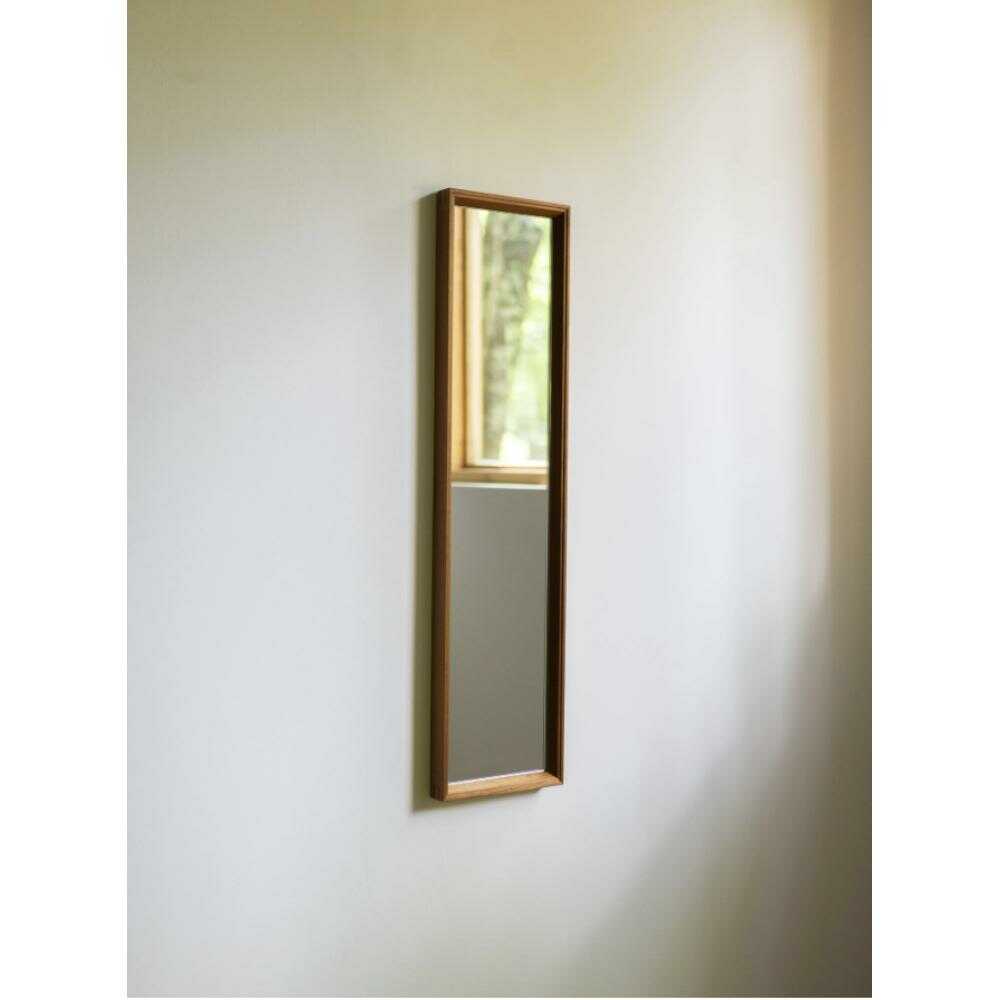 【ふるさと納税】【選べる2種】【受注生産】Mirror oil finish / 鏡 かがみ ミラー 壁掛け 全身 ウォールミラー 家具 インテリア 身だしなみ おしゃれ 受注 木製 木目調 ナチュラル デザイン / 恵那市 / ROYAL STAGE[AUEB042]