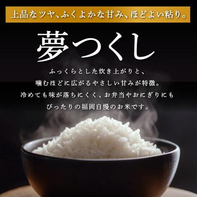 ふるさと納税 苅田町 【令和7年産 新米先行受付】福岡県産 夢つくし【千づ乃しずく】10kg(5kg×2袋) 精米 |  | 01