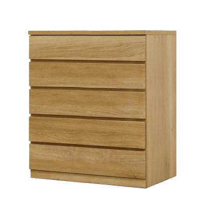 ふるさと納税 大川市 幅80-5段(奥行55cm)オーク色 クローゼットチェスト「フィット」大川家具【丸田木工】