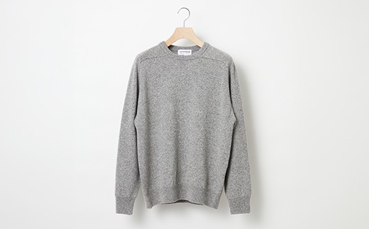 ≪先行予約≫【THISISASWEATER.】A4: A SWEATER IS COLOR. Gray moku グレー カシミヤセーター 服 洋服 ユニセックス メンズ レディース ブランド 数量限定 山形県 山辺町 サイズ2 yt-scxhm2