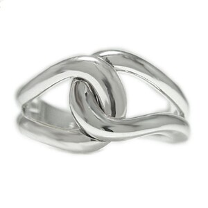 PT900「総無垢仕上げ」地金チェーンリング【 33666-1】