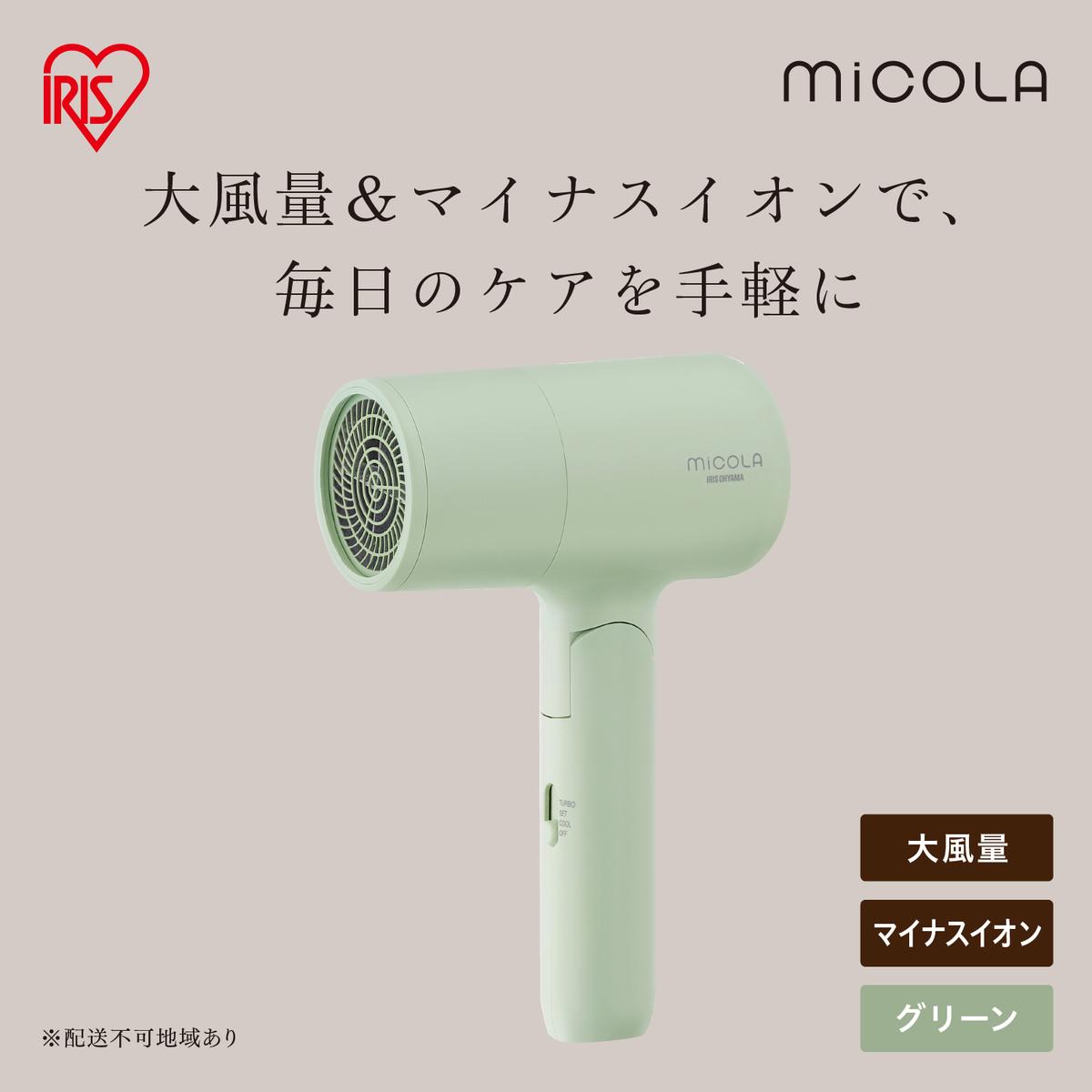【ふるさと納税】イオンドライヤー HDR-M103-G グリーン