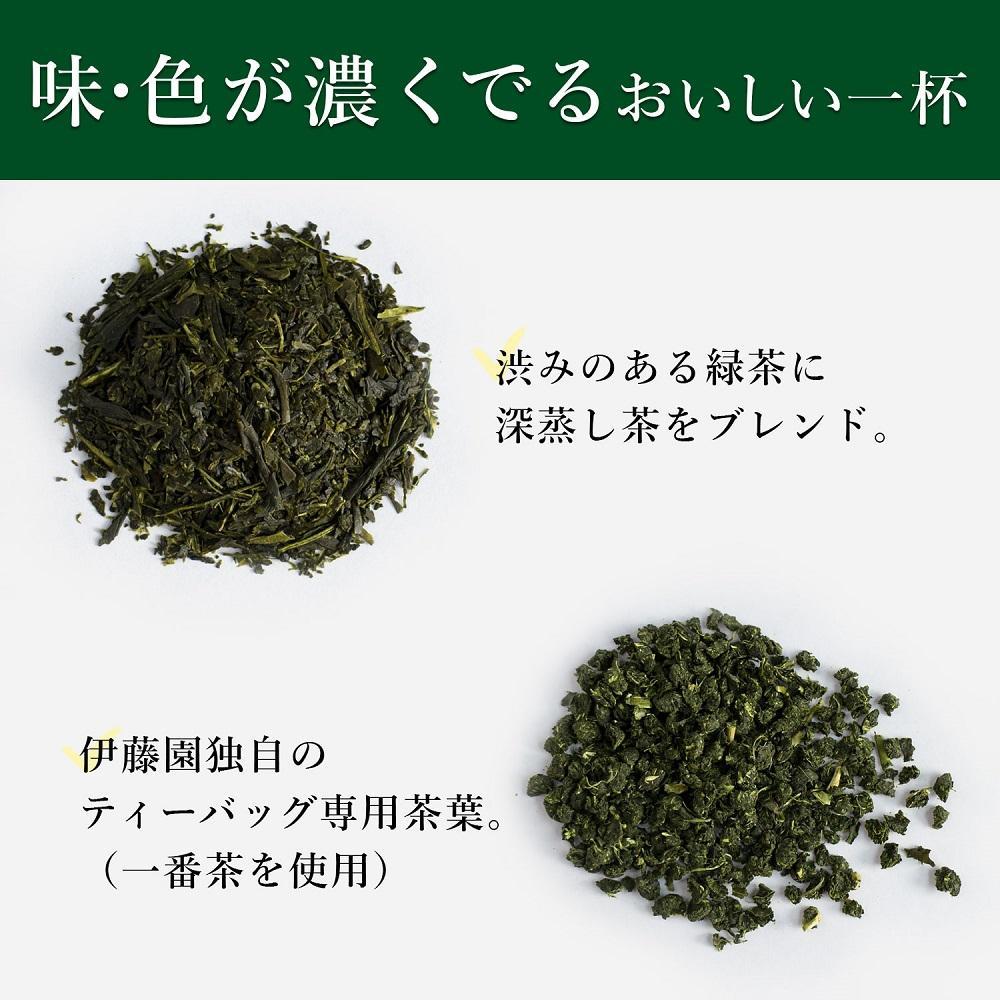 【機能性表示食品】お～いお茶濃い茶プレミアムティーバッグ 1ケース（20袋×8箱）