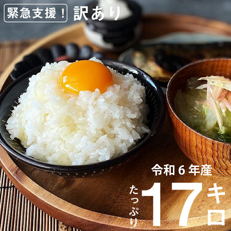 【ふるさと納税】＜先行予約＞【令和7年産】 家計応援米 合計17kg (5kg+6kg+6kg) 訳あり 米 お米 白米 精米 規格外 ブレンド米 フードロス SDGs 熊本県 高森町 送料無料【2025年9月下旬発送開始】