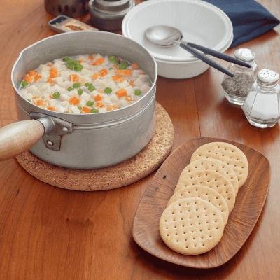 ふるさと納税 あま市 25年保存の美味しい備蓄食(非常食)　サバイバルフーズ　小缶　クラッカー2缶(5食相当) |  | 03