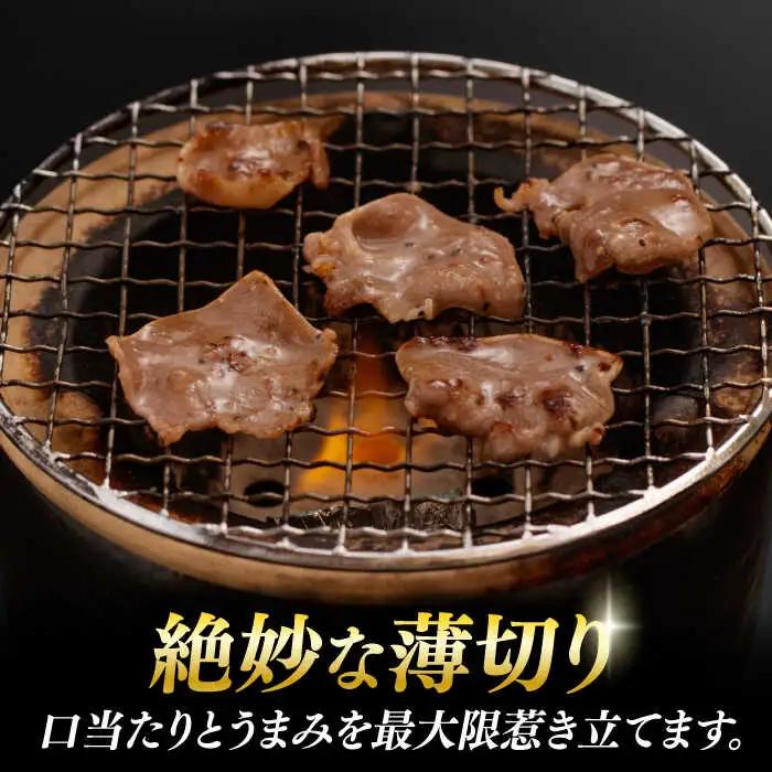 【6回定期便】【塩だれ】九州産 豚タン 毎月250g×8袋 （計12kg）長与町/岩永ホルモン [EAX172] 国産 スライス 焼肉