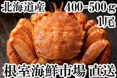 根室海鮮市場[直送]ボイル毛がに400g～500g×1尾 A-28178