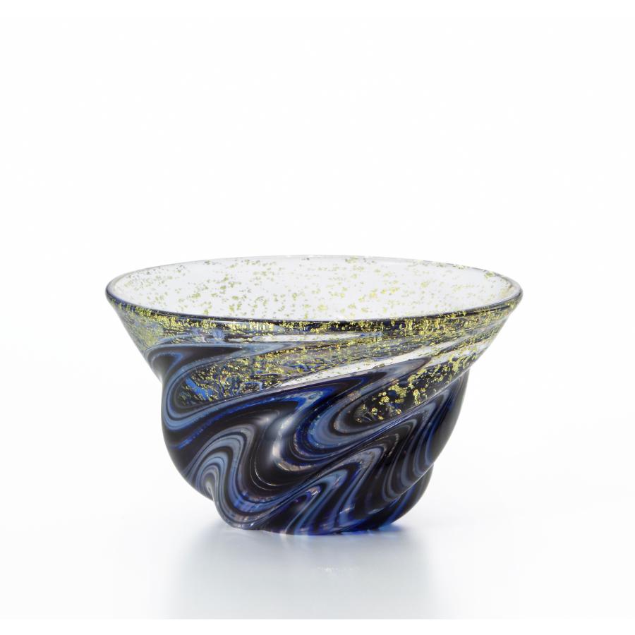 ＜津軽びいどろ＞盃12か月コレクション【8月】天の川