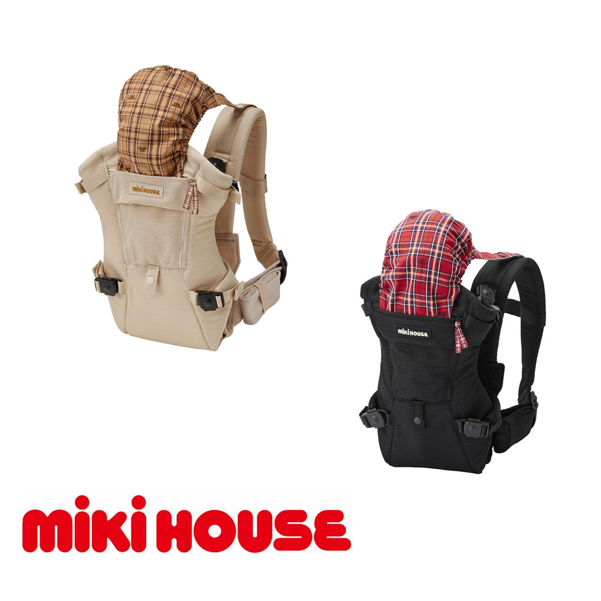 
                  P103 ミキハウス ファーストベビーキャリア(黒・ベージュ) 【mikihouse 抱っこひも 抱っこ紐 男の子 女の子 赤ちゃん ベビー ベビー用品 出産 新生児 0歳 3WAY 黒 ブラック ベージュ フード付 ブランド 大阪府 八尾】
                