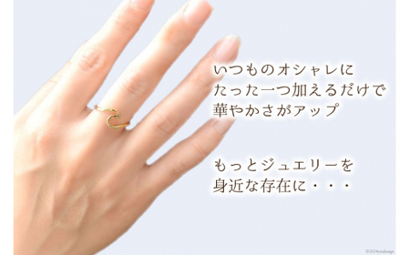 k18 波 リング 20号 [シエロ 山梨県 中央市21470916-p] ハワイアン イエローゴールド ウェーブ 地金リング 波 華奢 18k 18金 スクロール ハワイ ユニセックス 男女兼用 N