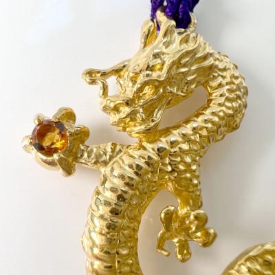 ふるさと納税 南アルプス市 昇運純金龍根付 |  | 02