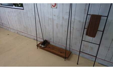 【天然無垢材】ハンガーラック　インダストリアル Interior G-S-S＜13-3＞