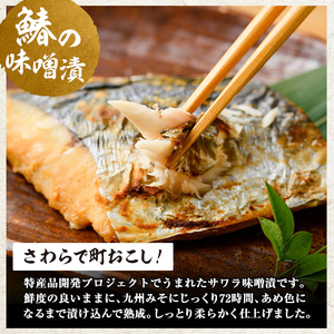 鰆の味噌漬とみりん干しセット(各5食) 芦屋町産 さわら サワラ 鰆 魚 海産物 海の幸 魚介 魚介類 水産 水産物 みりん干し みりんぼし 味噌 味噌漬け 小分け 個包装 惣菜 おかず 冷凍 簡単調