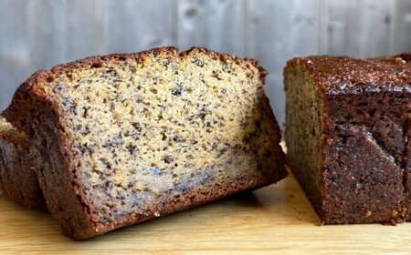 バナナブレッド 1本丸ごと約880g／パン バナナケーキ パン バナナケーキ【earth7716factory】[ASBV001]