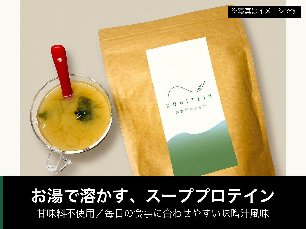 【ふるさと納税】 海苔のプロテイン「NORITEIN」450gx1個 ｜en-np450