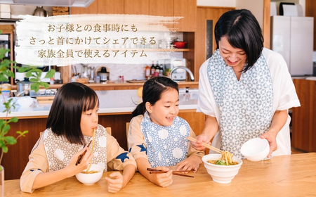 持ち歩ける２WAYハンカチエプロン＜捺染 はちみつ×くるみ Mサイズ＞｜ エプロン