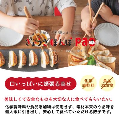 ふるさと納税 三原市 paoの無添加餃子「しそぎょうざ」520g(約40個) [058-005] |  | 02