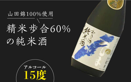 【全12回定期便】【金賞受賞】白嶽 純米酒 つしま 15度 720ml 2本セット《対馬市》【株式会社サイキ】対馬 酒 贈り物 日本酒 プレゼント ご当地 名酒 [WAX042] コダワリ日本酒 こだ