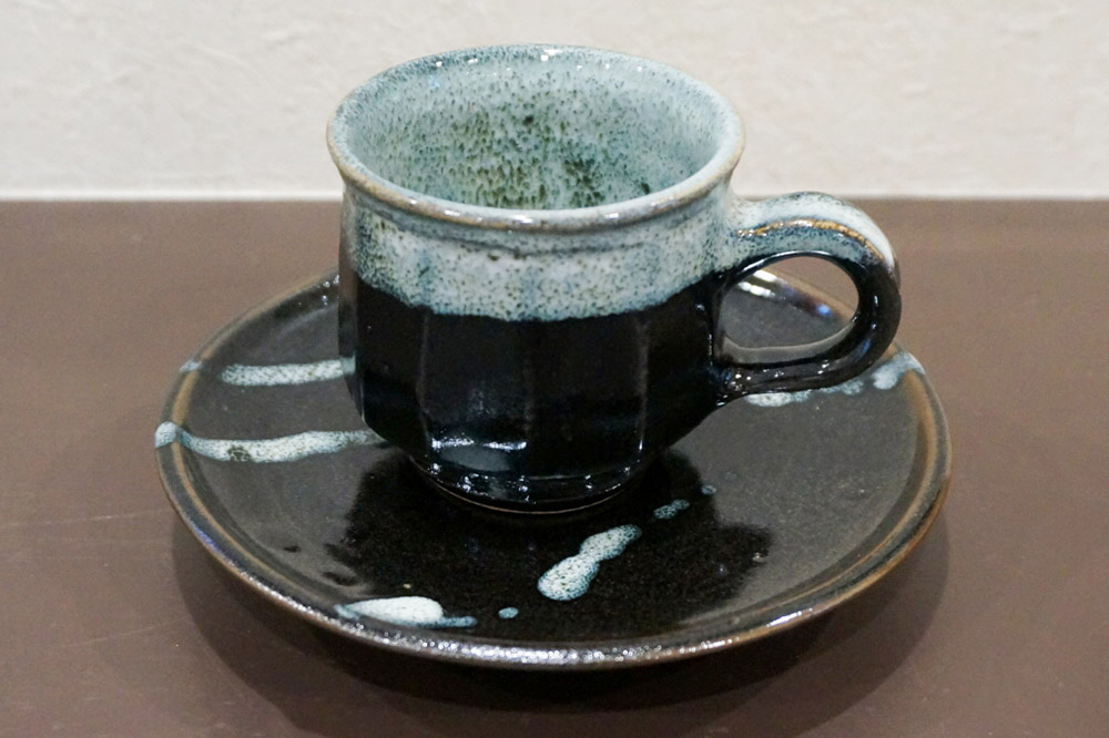 コーヒーカップ 津軽焼 コーヒーカップセット（2セット）工芸品 青森県弘前市 草邑