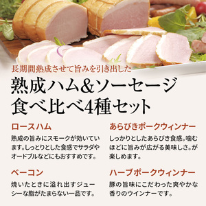 ハム ベーコン あらびきウインナー 爽やか信州軽井沢 熟成セット ハム