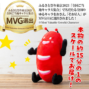 【数量限定】そお星人 ぬいぐるみ (1個・全長30cm / 約170g) ゆるキャラ ぬいぐるみ そお星人 【曽於市観光協会】 A604