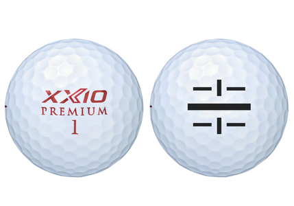 XXIOプレミアム ボルドー ゴルフボール 12球 ライン入り 〈丹波市製造〉 ゴルフボール 雑貨