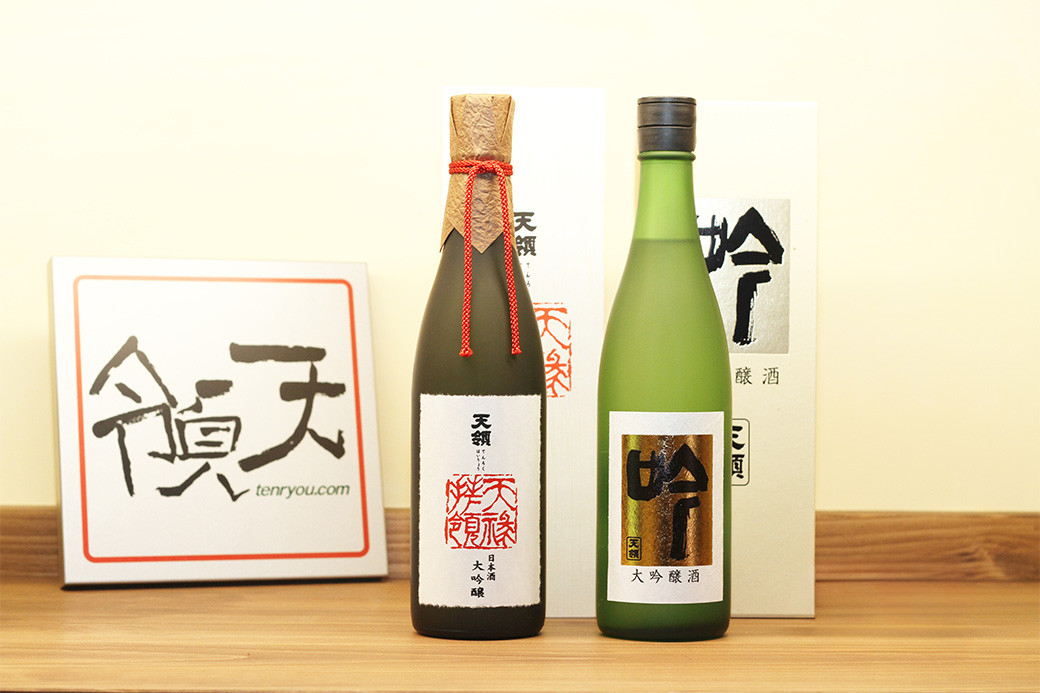 
            【天領酒造】「大吟醸」２本セット　大吟醸 天禄拝領・吟（各 720ml） お酒 日本酒

          