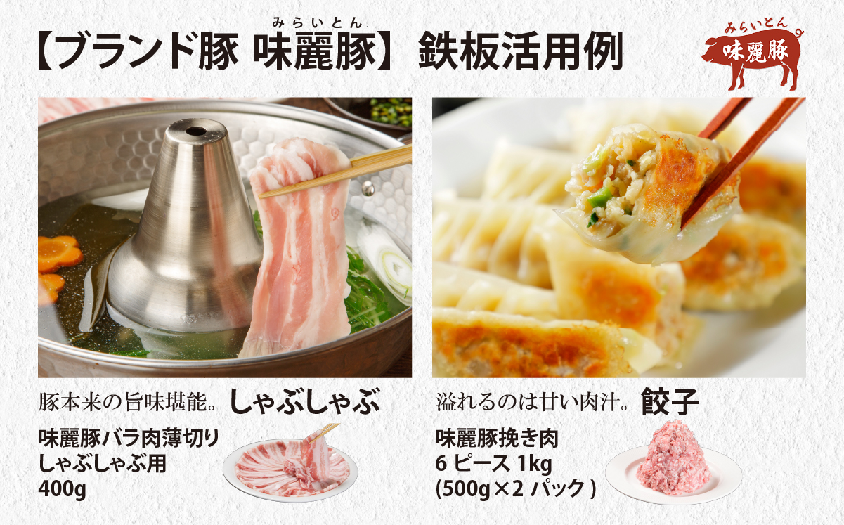 【7月発送】4kg詰め合わせ！ブランド豚 コンテスト優秀賞受賞 みらい豚 ・ 厳選豚ロース肉 【 豚肉 豚 4kg 小分け パック 薄切り 冷凍 ロースバラ モモ 豚バラ 豚しゃぶ 豚バラスライス 挽