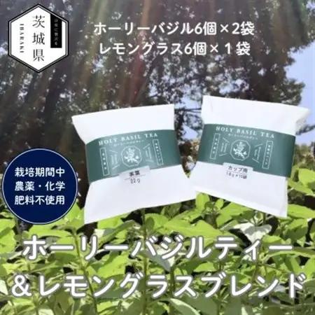 奇跡のハーブ ホーリーバジルティー【ホーリーバジル6個×2袋、レモングラス6個×1袋】【配送不可地域：離島・沖縄県】【1719299】