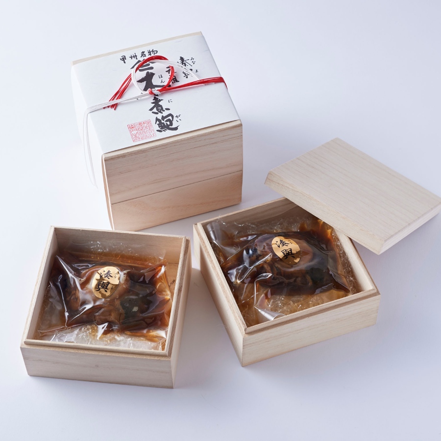 ＜湊与＞本煮鮑 200g（2粒入り）