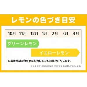 アトランティスファームの国産レモン 約3kg+300g (11月より順次発送予定)【1514143】