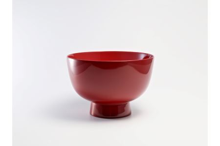 川連漆器 燻椀 IBURIWANCO 東福寺椀 朱 漆器 [B5-54002]