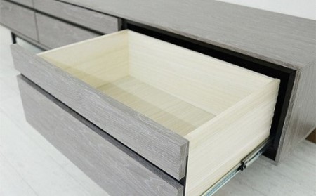 【開梱・設置】ロゼッタ 150cm テレビボード（グレーC-106）　AX049