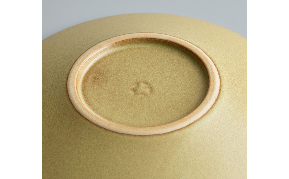 Tableware Shallow Bowl Rimペアセット18cm 鶯