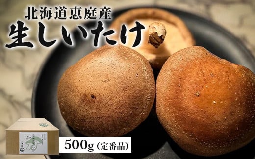
            北海道恵庭産 生しいたけ 500g 20個前後 数量限定 定番品 オンライン 申請 ふるさと納税 北海道 恵庭 生椎茸 しいたけ 椎茸 菌床 きのこ 栄養満点 肉厚 濃厚 採れたて 野菜 鮮度抜群 恵庭市【800005】
          