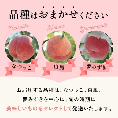 【2027年(来年)発送　先行受付】山梨直送!完熟桃3玉入り  ギフト化粧箱入り お試しサイズ【配送不可地域：離島・沖縄県】