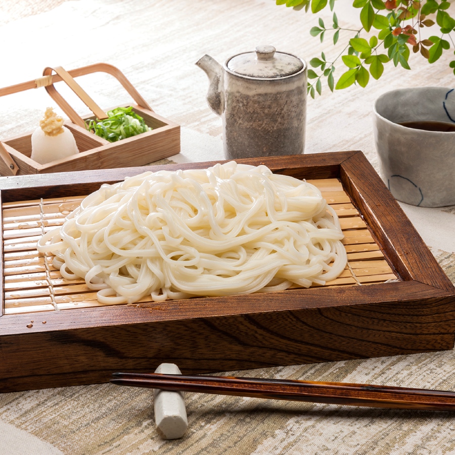 ＜海津屋＞氷見うどん 細麺つゆ付（細麺200g×10、つゆ20ml×5袋×4）