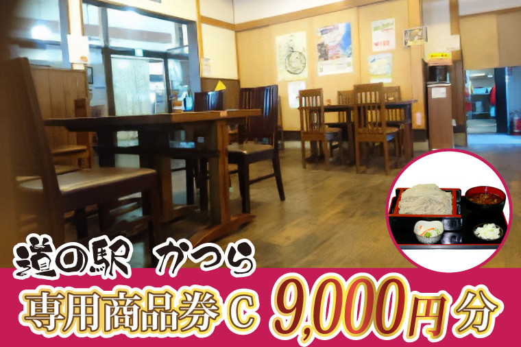 
            道の駅かつら専用商品券C　9000円分(500円券×18枚セット) (AF009)
          