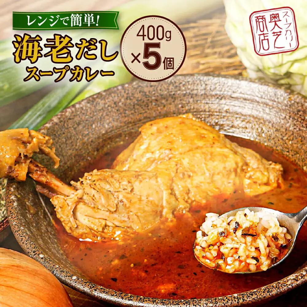 海老だしスープカレー 400g×5個 カレー