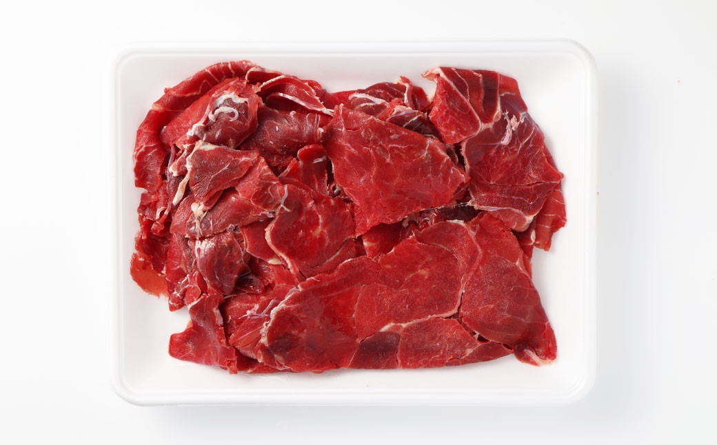 馬肉 小間 スライス 1kg （500g × 2パック）