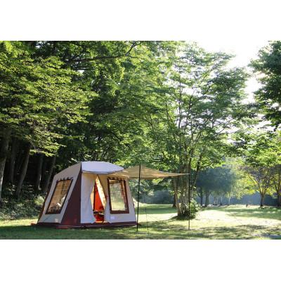 ふるさと納税 宇都宮市 ミグラテール　テントの中からも外の景色を楽しみたい!を叶えるロッジ型テント |  | 01