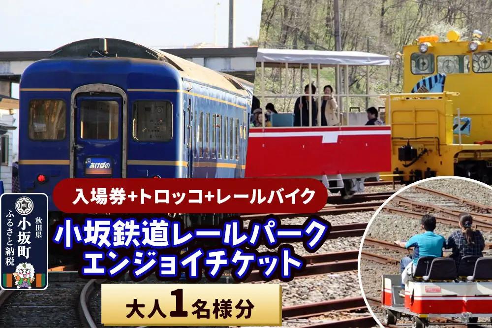 小坂鉄道レールパークエンジョイチケット（入場券＋トロッコ＋レールバイク）大人1名＜レターパックプラス＞