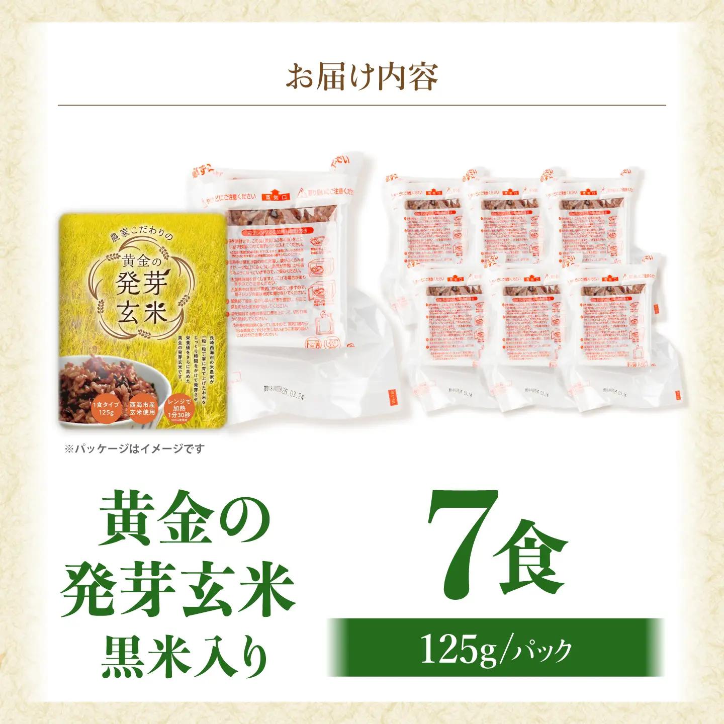 期間限定価格 パックご飯 玄米 125g×7食 [CGV0001] 米