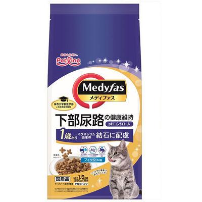 ふるさと納税 多治見市 【最短当日発送】メディファス 1歳〜 フィッシュ味 国産 1.5kg(250g×6袋)キャットフード