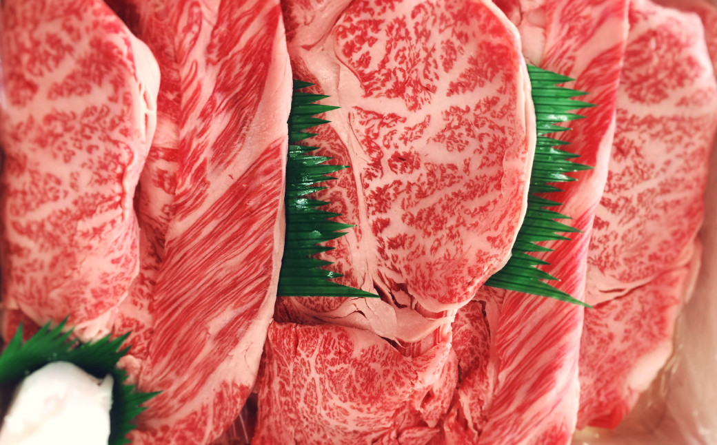 愛媛県産 黒毛和牛 雌牛 いしづち牛肩ロース すき焼き しゃぶしゃぶ用 1kg（671）