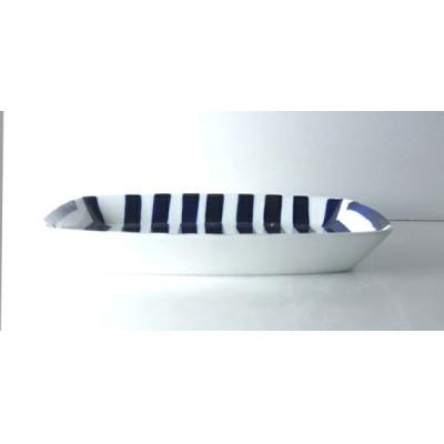 ふるさと納税 長崎県 【波佐見焼】18.5×25.5cm深みのある鉢modeいち 117094 |  | 01