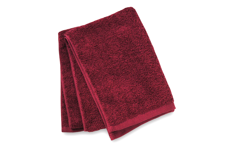 【スピード発送】コンパクトバスタオル エンジ3枚 G2078