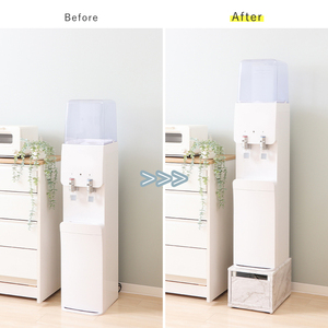 ウォーターサーバースタンド Echo(エコー) ウッドホワイト