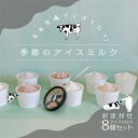 【ふるさと納税】COPIO おまかせ アイスミルク 8個セット　お菓子 アイス