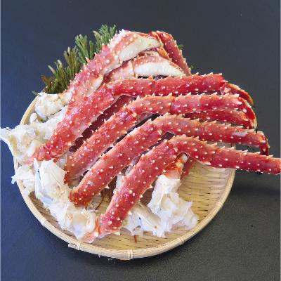 ふるさと納税 網走市 <網走産>”MASA”シリーズ(Ver.タラバガニ約1.5kg)『自宅でレアの生蟹を!』S〜Lサイズ |  | 01